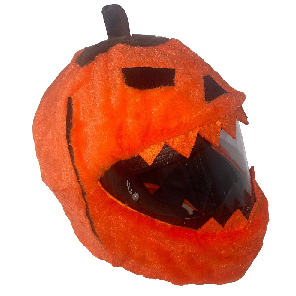 Sinister Pumpkin Cap for Helmet