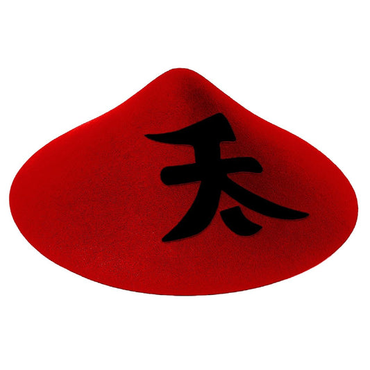Traditional Red Chinese Cap