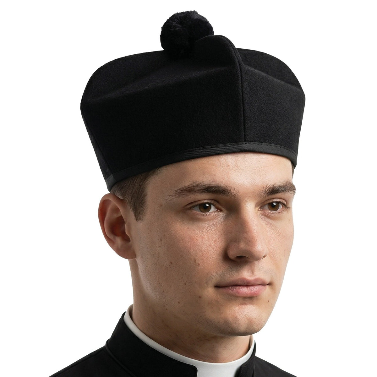 Black Priest Cap