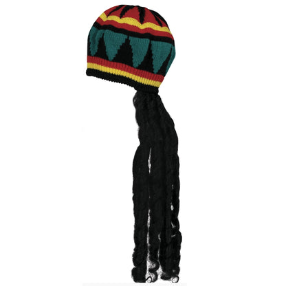 Jamaican Cap with Dreadlocks