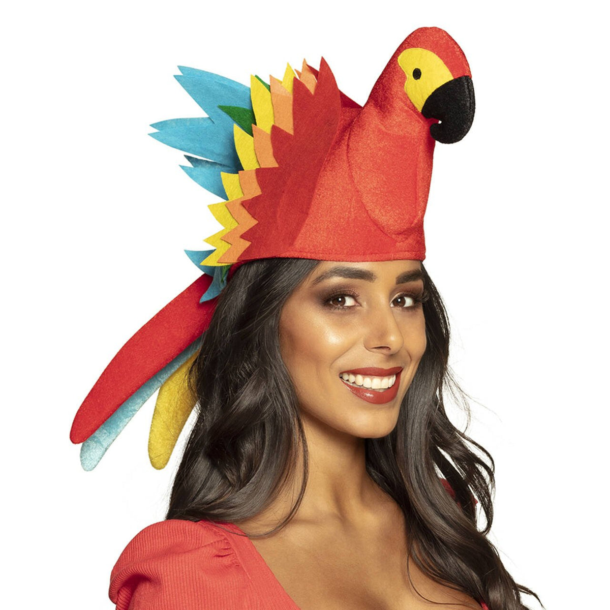 Tropical Parrot Cap