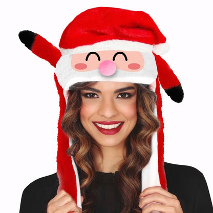Santa Hat with Moving Ears