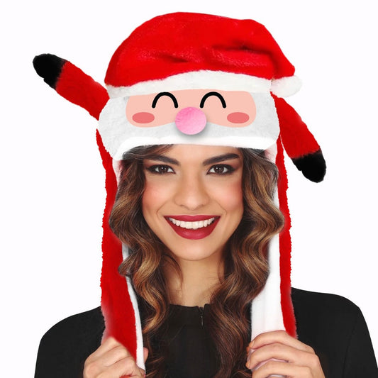 Santa Hat with Moving Ears