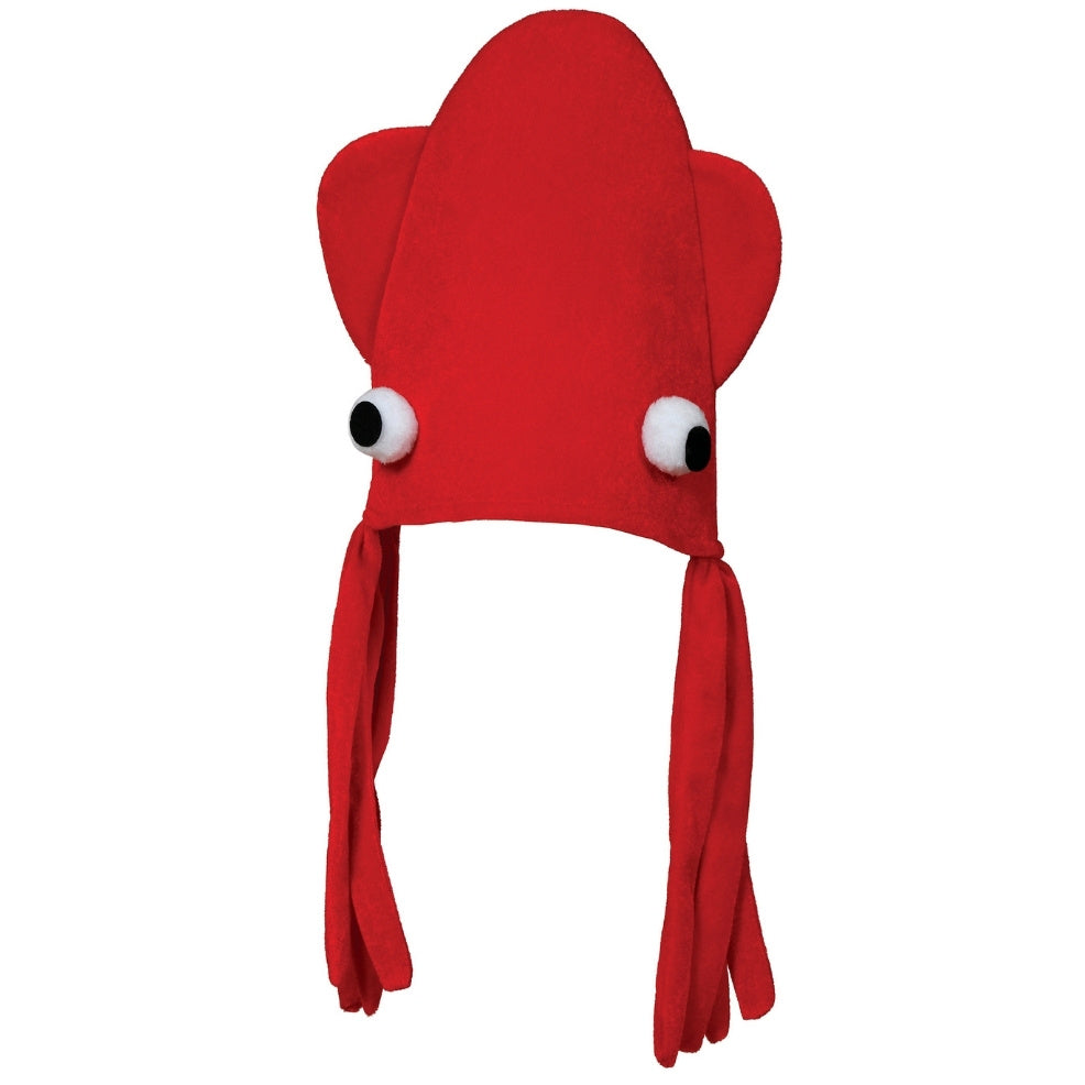 Red Octopus Cap