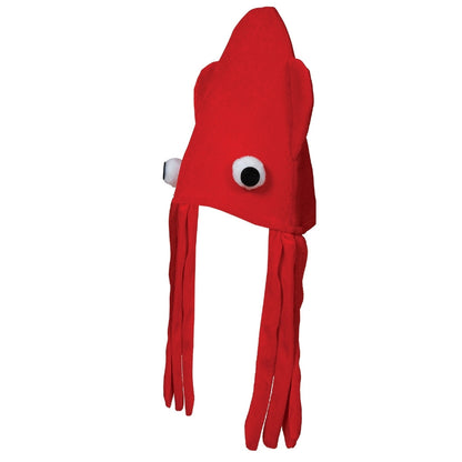 Red Octopus Cap