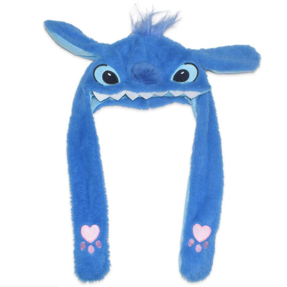 Stitch Cap with Moving Ears and Light