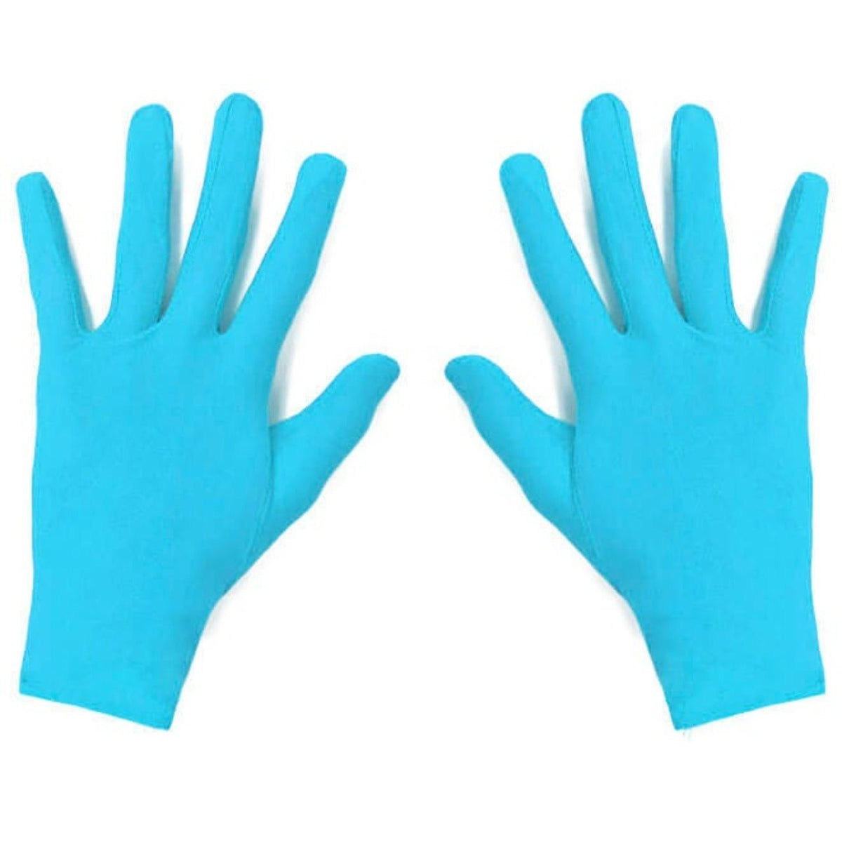 Kids Turquoise Blue Gloves