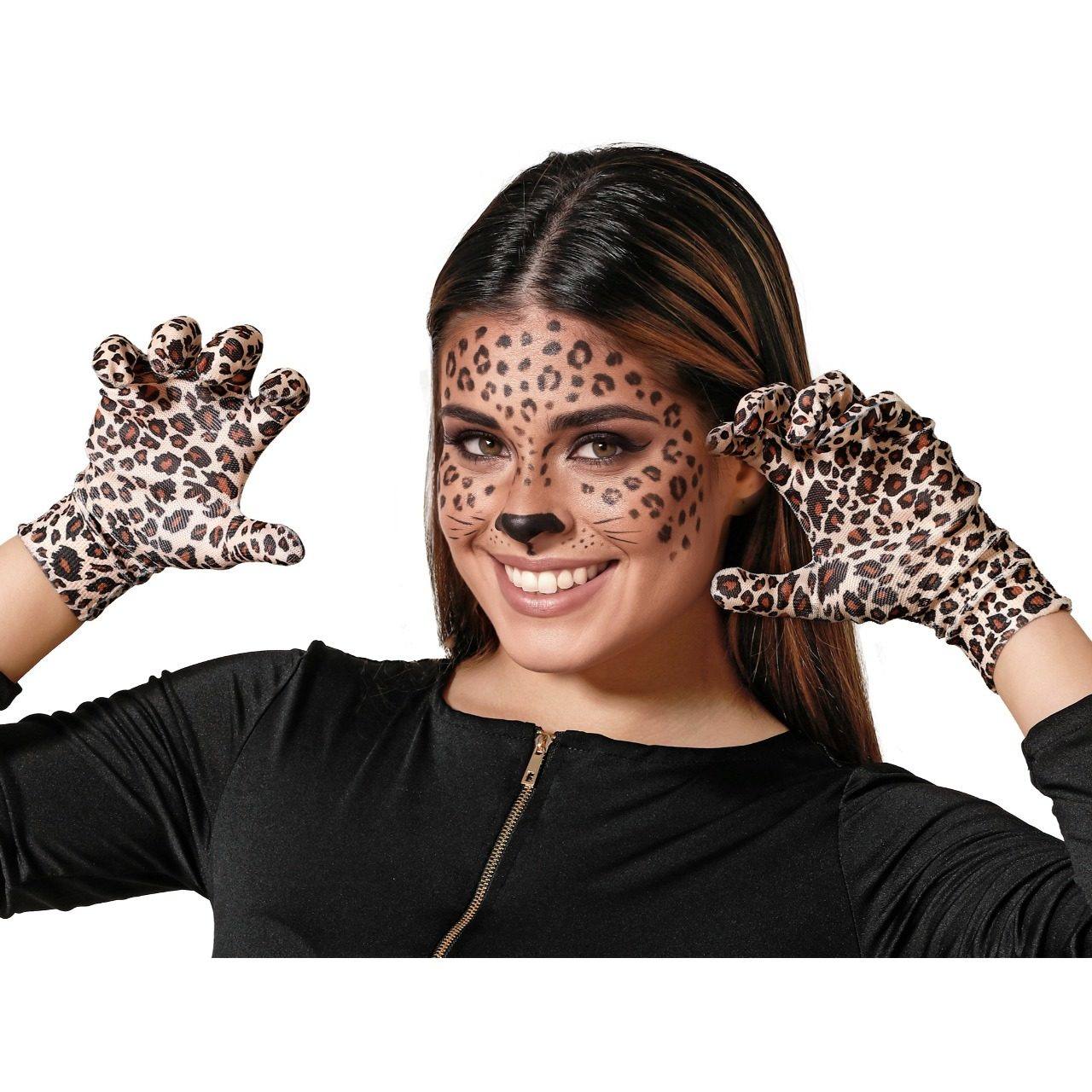 Leopard Gloves