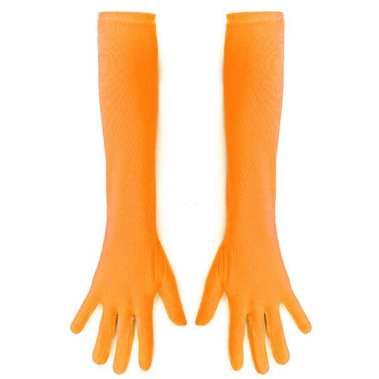 Long Orange Eco Gloves