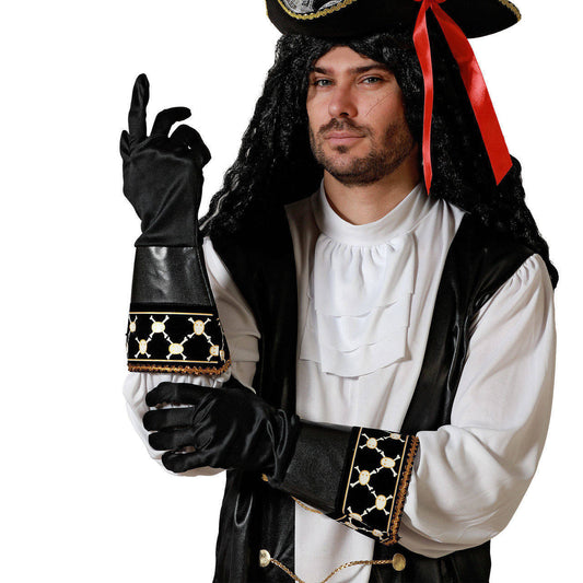 Black Pirate Gloves