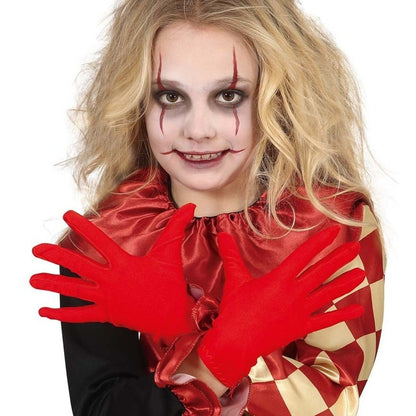 Kids Red Eco Gloves