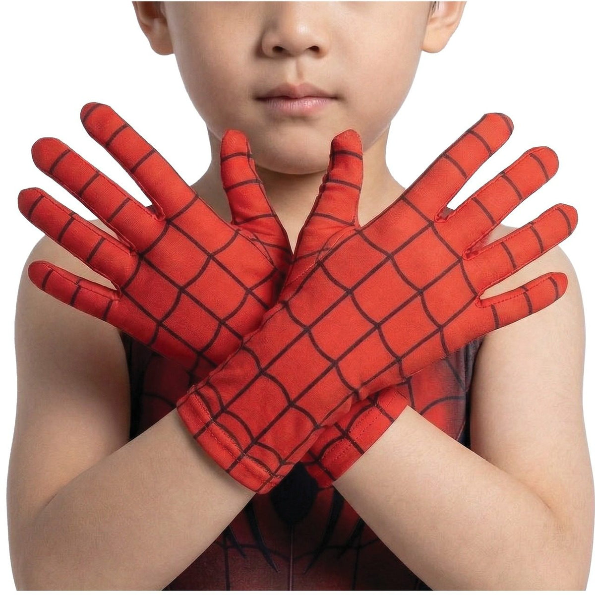 Kids Spider Superhero Gloves