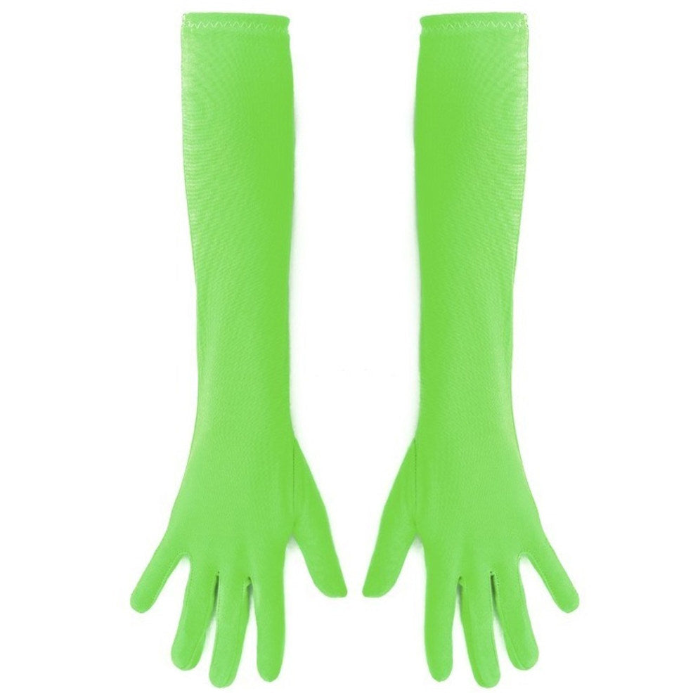Long Green Eco Gloves