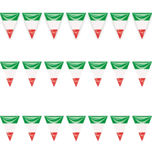 Italy Pennant Banner 25m