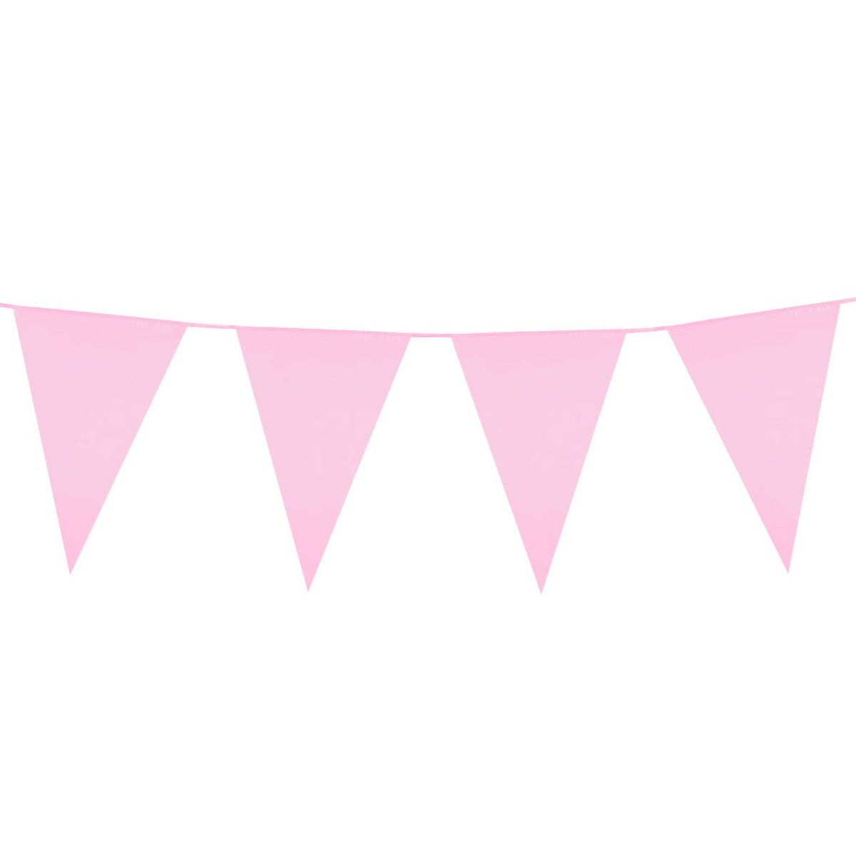 Pink Pennant Banner Garland