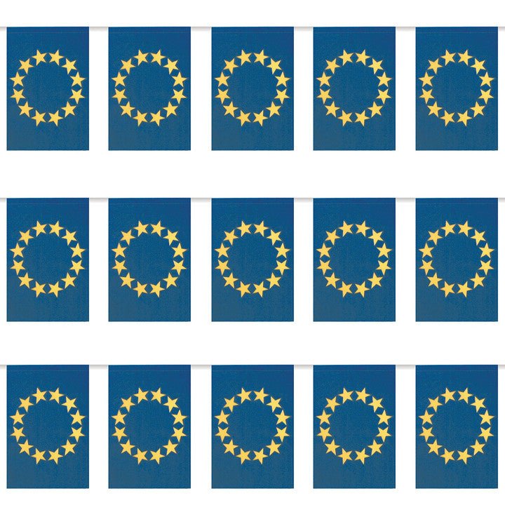 European Union Pennant Banner Garland