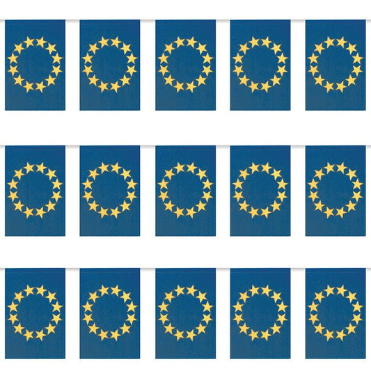 European Union Pennant Banner Garland