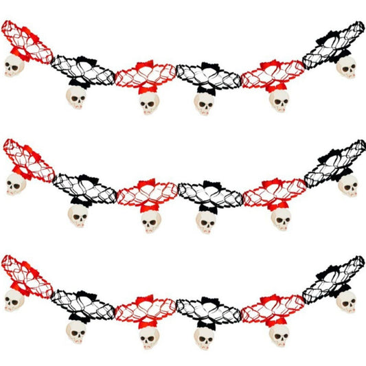 Sinister Skulls Garland