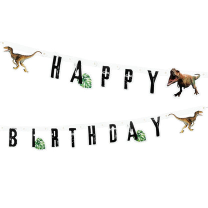 T Rex Dinosaur Birthday Garland