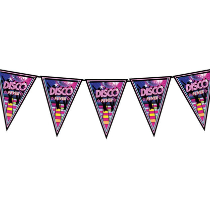 Disco Star Triangle Garland