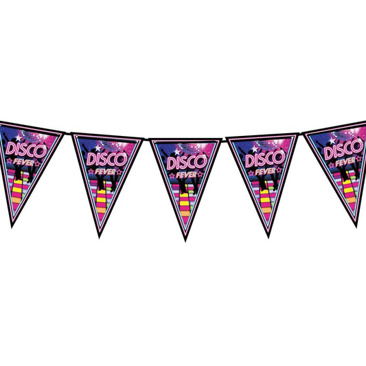 Disco Star Triangle Garland