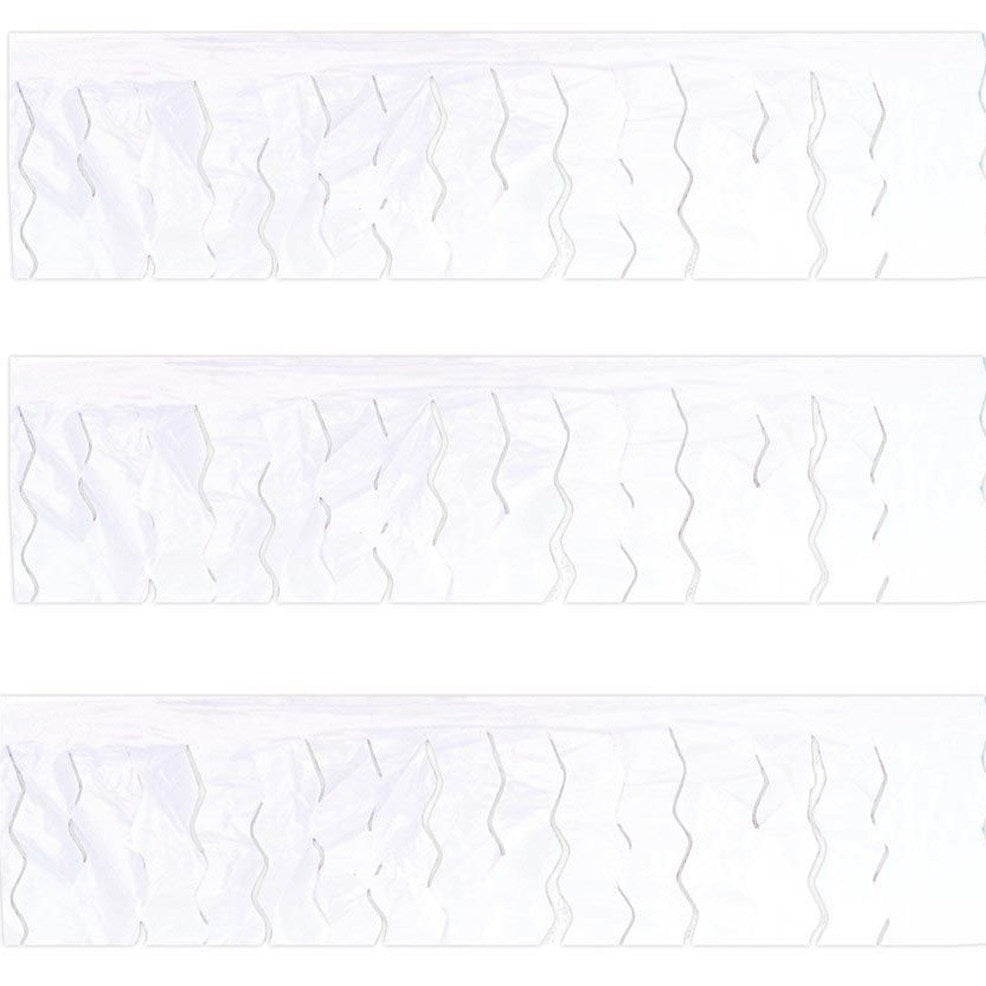 White Fringe Garland