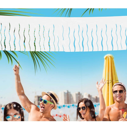 White Fringe Garland