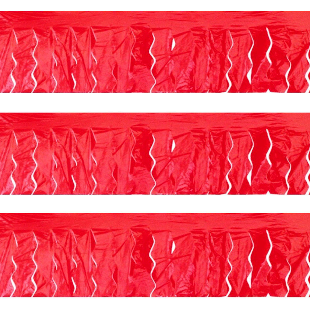 Red Fringe Garland
