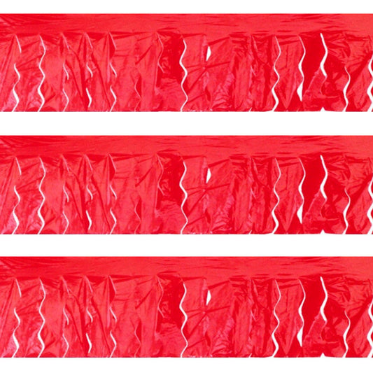 Red Fringe Garland