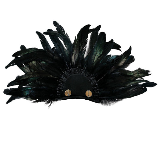 Black Feather Epaulettes