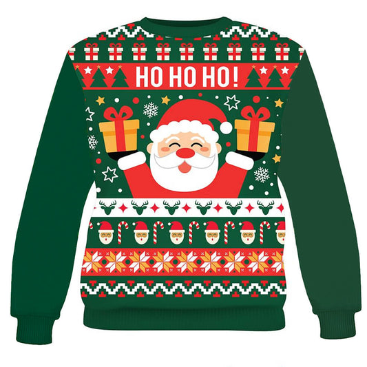 Kids Santa Claus Christmas Jumper