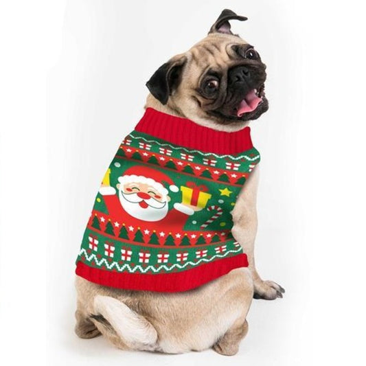 Santa Christmas Jumper for Pet