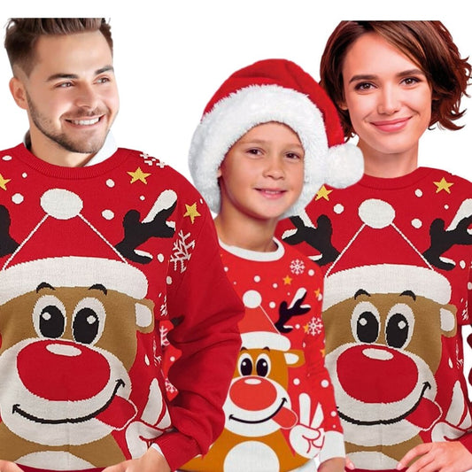 Reindeer Christmas Jumpers for Groups