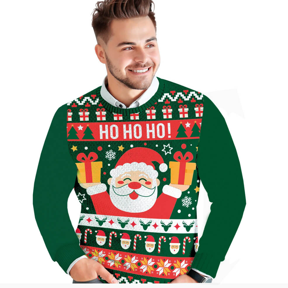 Santa Christmas Jumpers for Groups