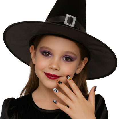 12-Piece Kids Halloween Ghost Nail Kit