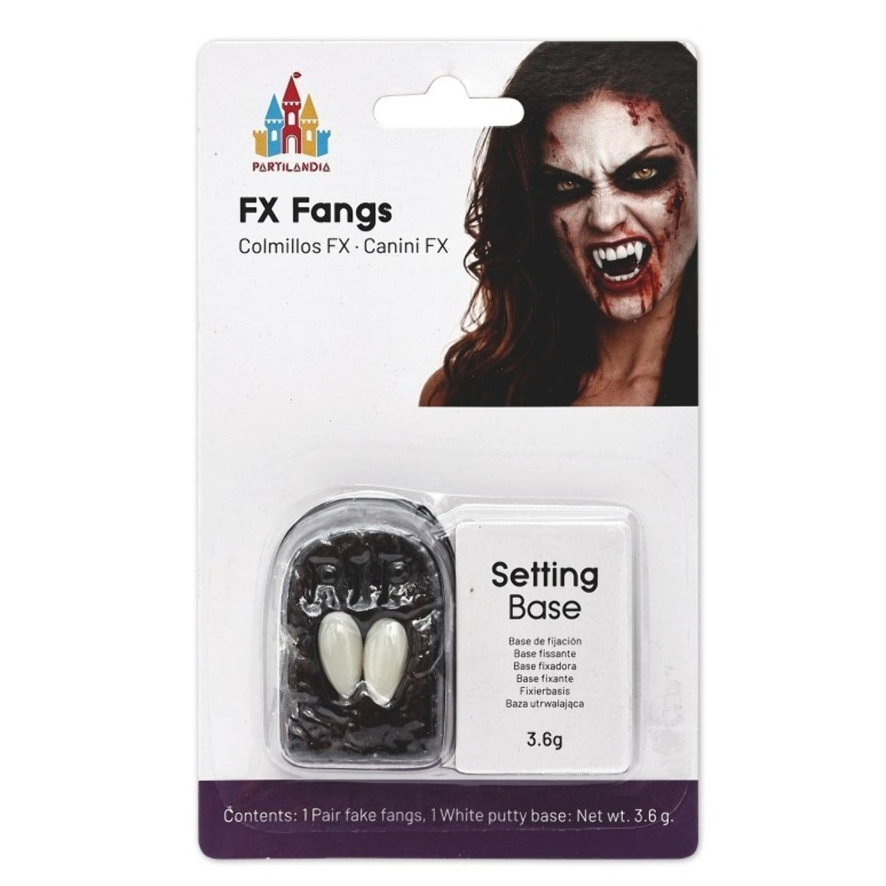 Fangs Kit with Adhesive