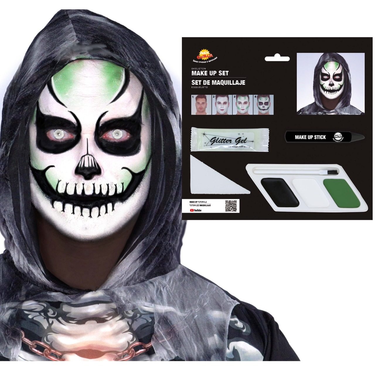 Classic Skeleton Makeup Kit