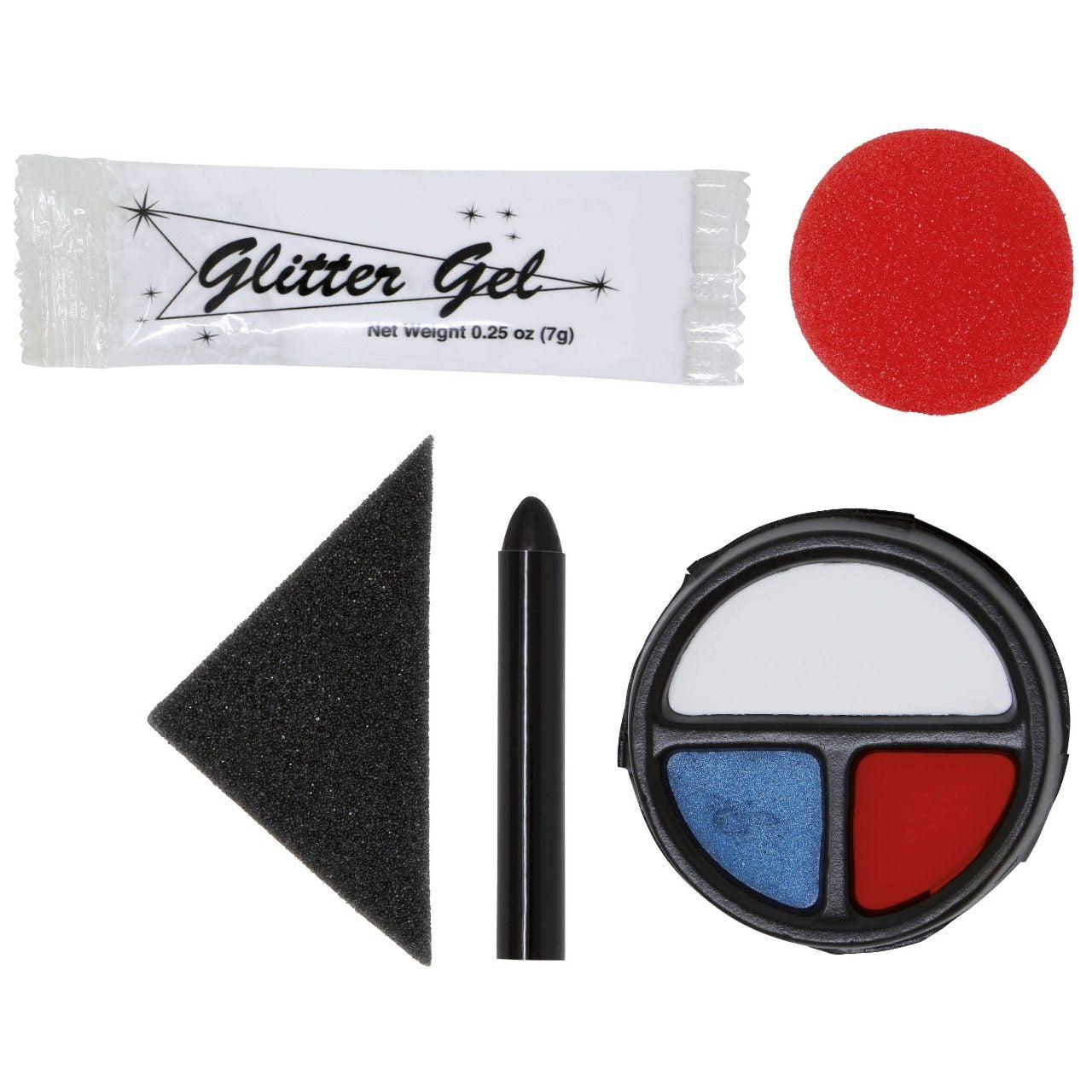 Clown Makeup Kit with Nose