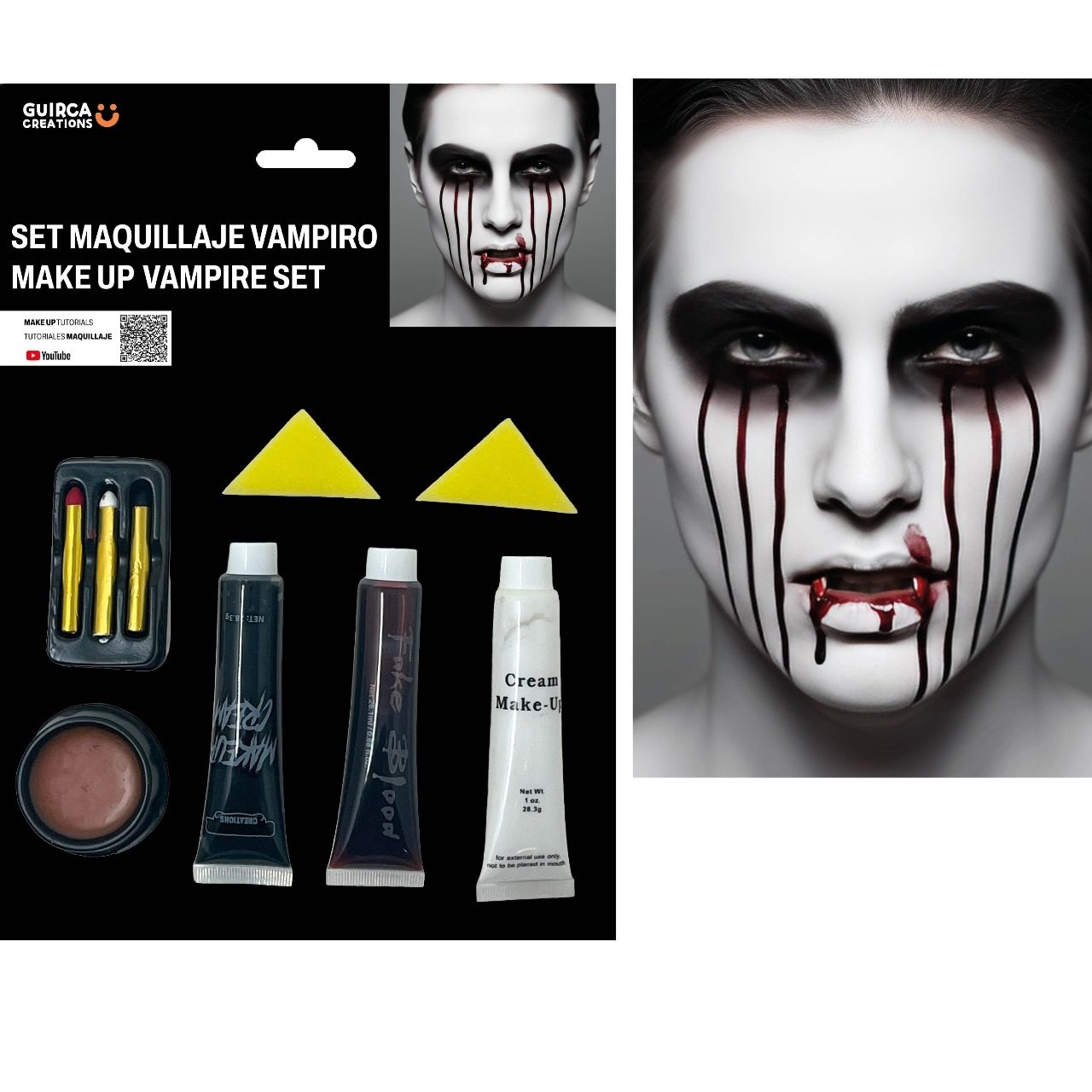 Bloody Vampire Makeup Kit
