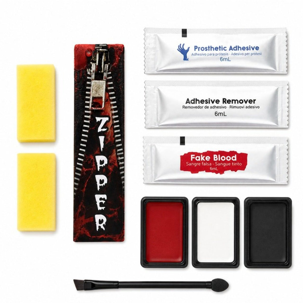 Zombie Zipper Makeup Kit