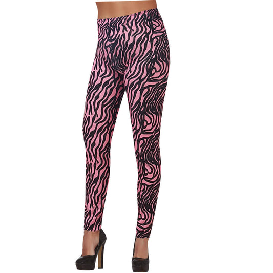 Pink and Black Leggings