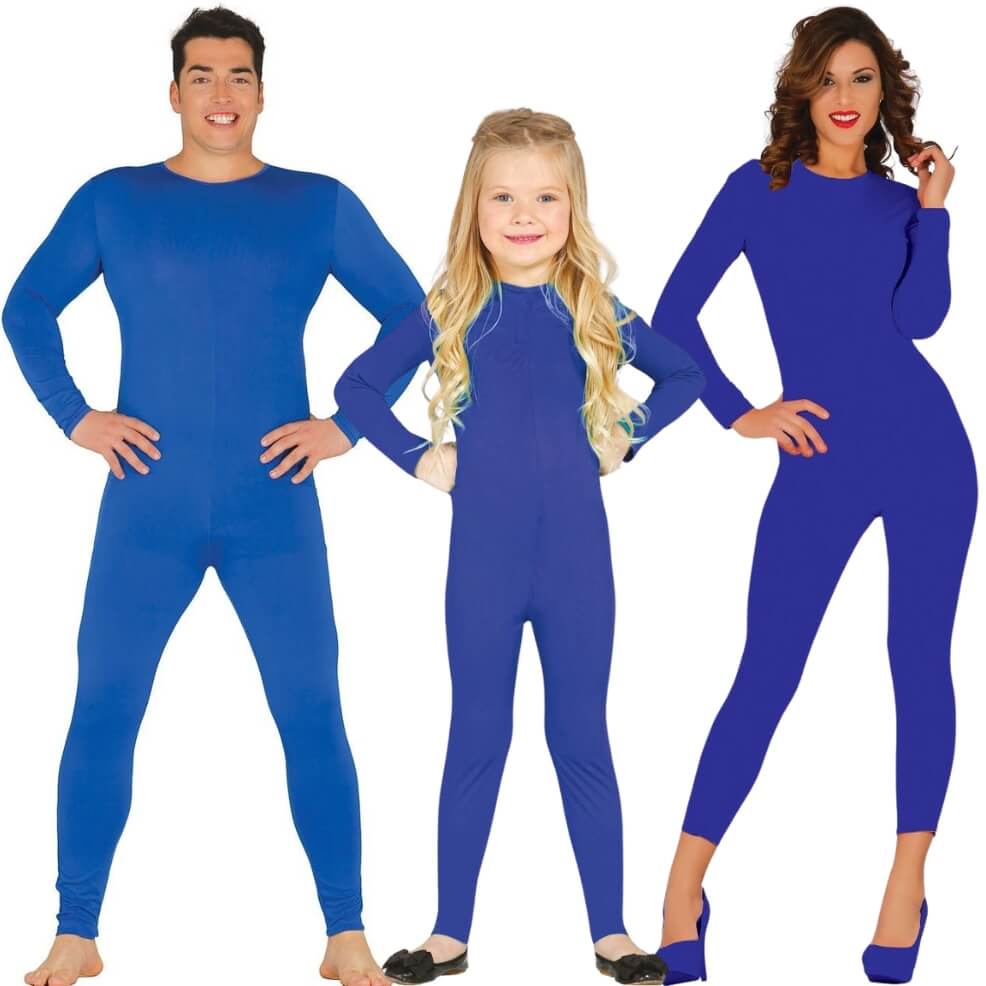 Blue Bodysuit Group Costumes
