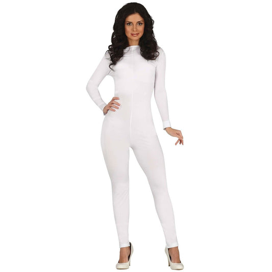Womens Basic White Bodysuit