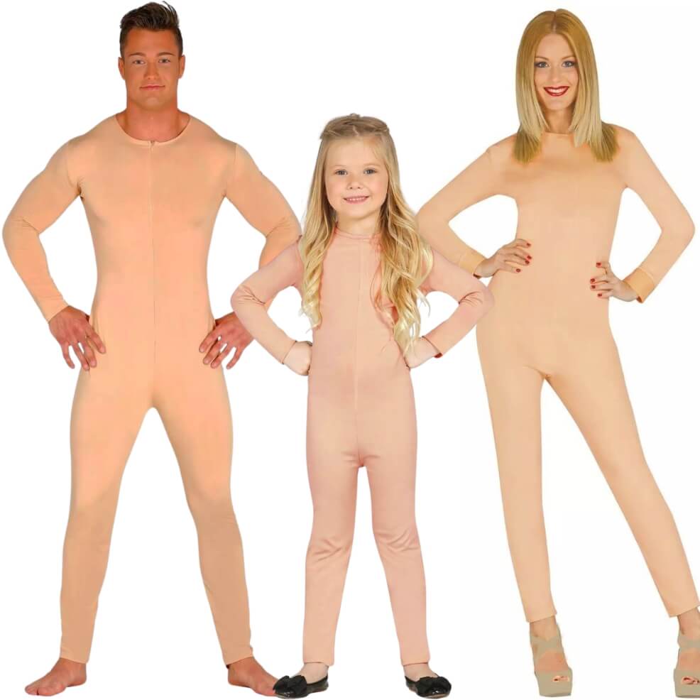 Nude Bodysuit Group Costumes