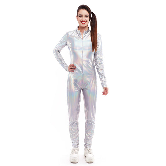 Adult Metallic Holographic Bodysuit