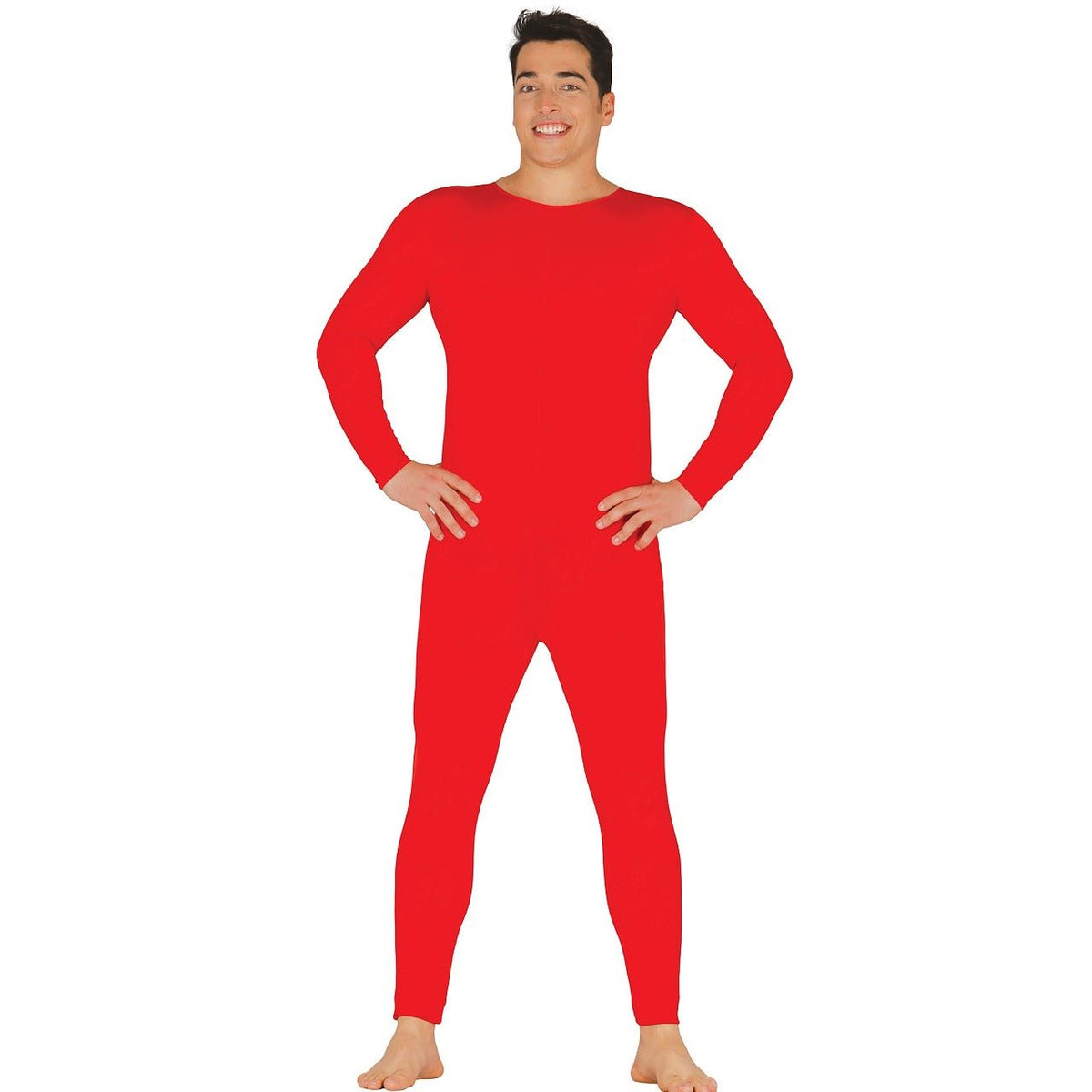 Mens Basic Red Tights