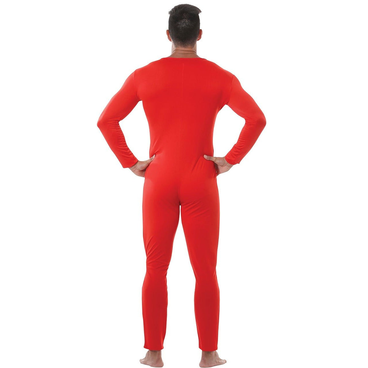 Mens Basic Red Tights