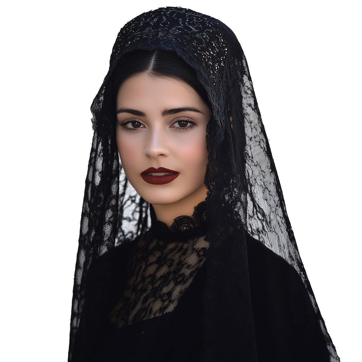 Black Lace Mantilla