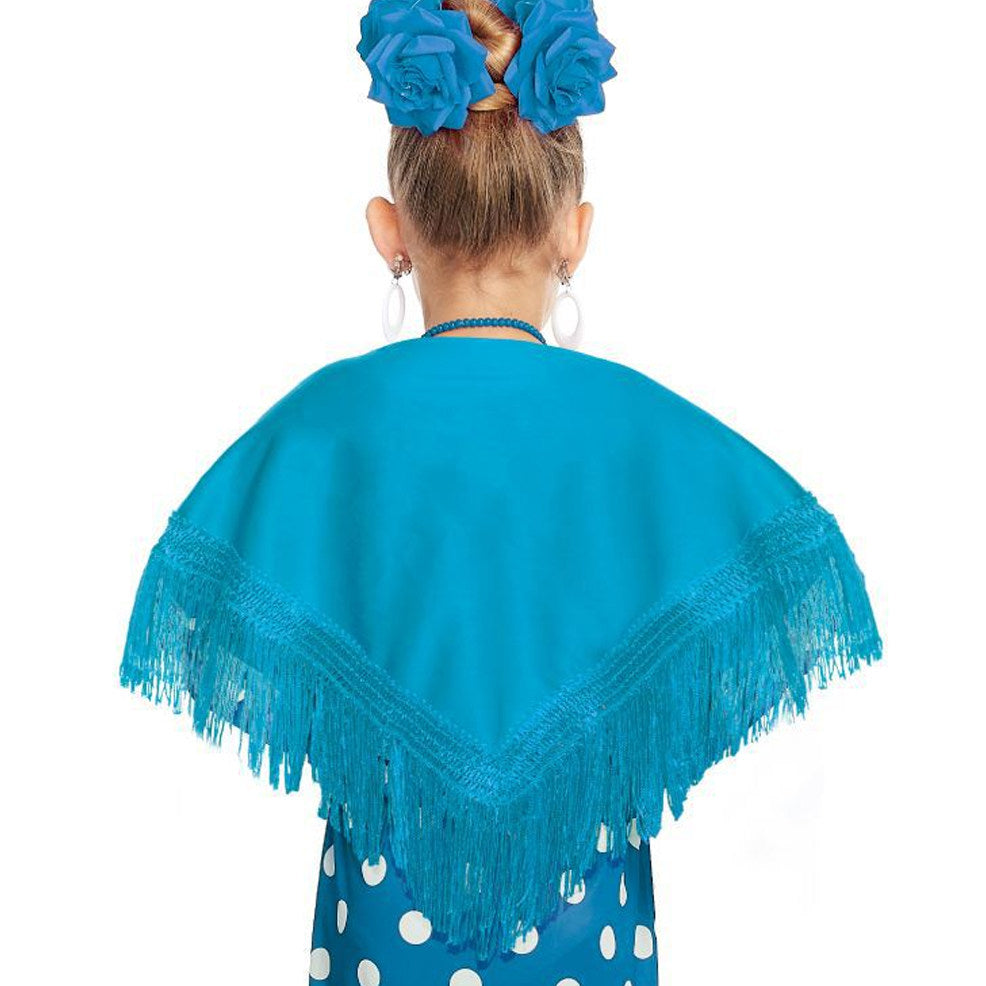 Light Blue Kids Shawl