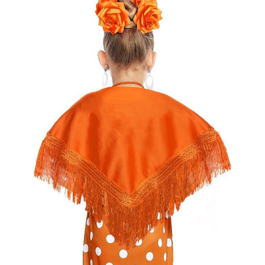 Orange Shawl for Kids